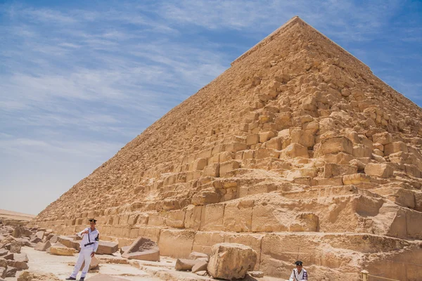 Giza piramitleri — Stok fotoğraf