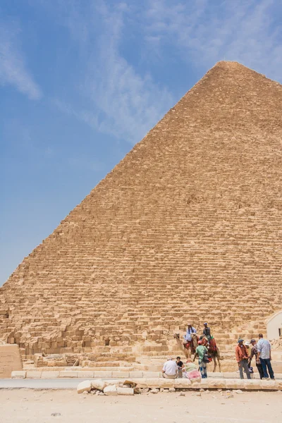 Pyramiderna i giza — Stockfoto