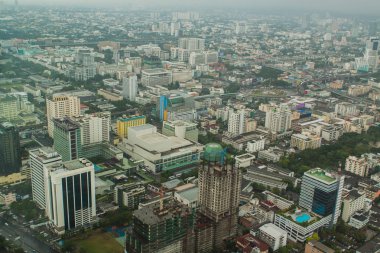 Bangkok Üstten Görünüm.