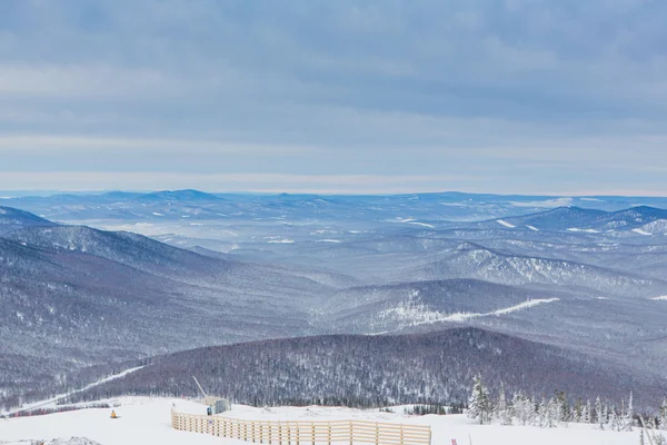 Montaña invierno paisaje . —  Fotos de Stock