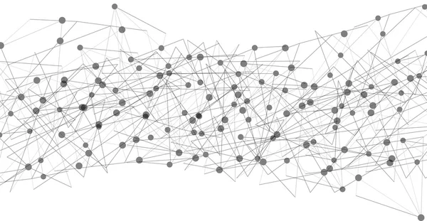 ネットワークのベクトルの背景 — ストックベクタ