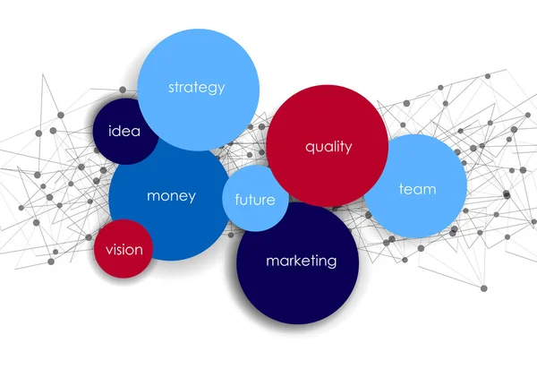 Negócios infográficos fundo — Vetor de Stock