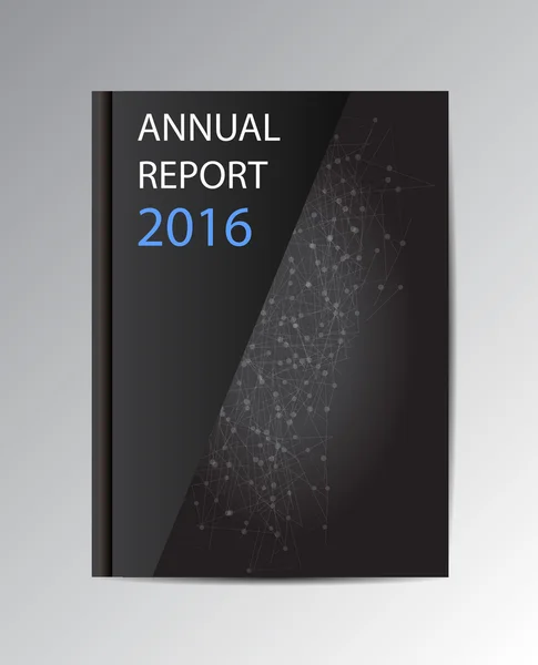 矢量年度报告 2016 — 图库矢量图片