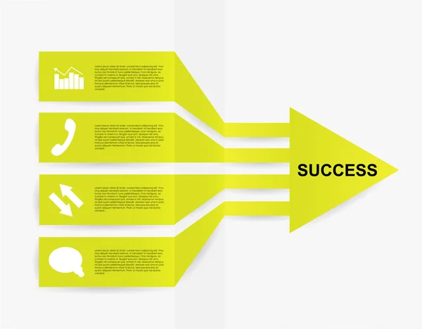 Elementos infográficos vetoriais —  Vetores de Stock