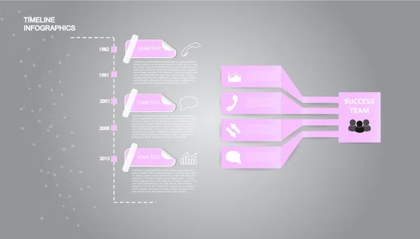 Éléments d'infographie vectoriels — Image vectorielle