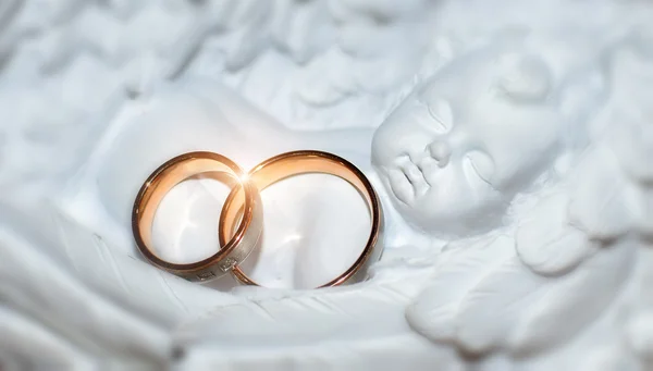 Anillos de boda — Foto de Stock