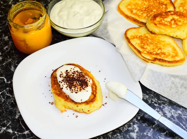 Dolci pancake — Foto Stock