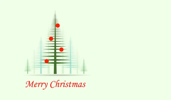 Vector Kerstboom — Stockvector