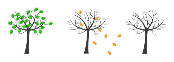 Фон векторного дерева
