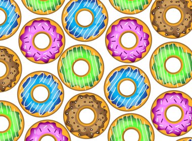 Vektör lezzetli börekler