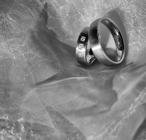 Anillos de boda Fondo — Foto de Stock