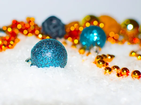 装飾クリスマスの背景 — ストック写真