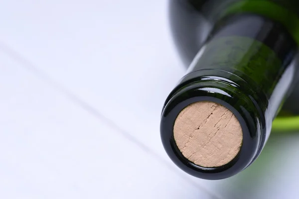 Macro de botella de vino con corcho —  Fotos de Stock