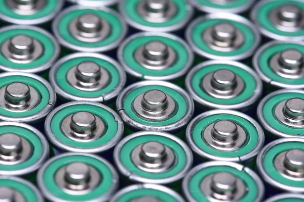 Grupo de baterías alcalinas — Foto de Stock