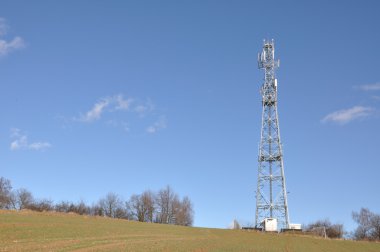 Telekomünikasyon, kırmızı kule 