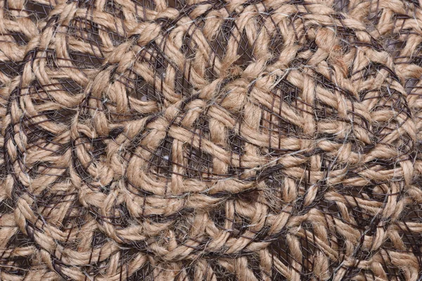 Straw hat texture closeup — Stock Photo, Image