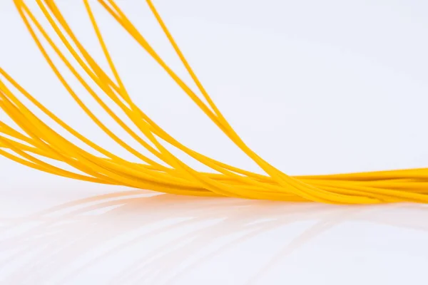 Swirl Line Fiber Optic Cable — Stock Photo, Image