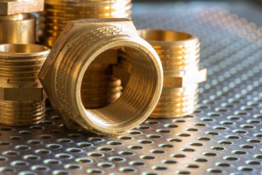 Pirinç Tesisat Teçhizatı Yakından.