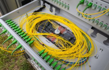Fiber Optik Birleştirme Tepsisiyle Optik Dağıtım Çerçevesi