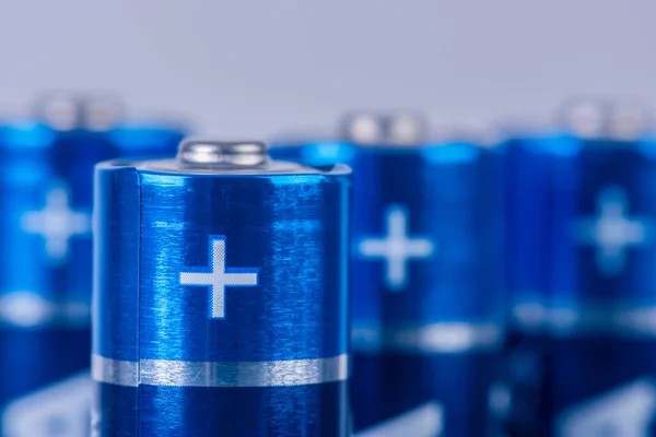 Battery Size Selective Focus Single One — Stock Photo, Image