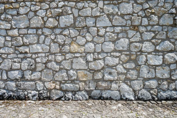 Textur Der Steinmauer Des Wawel Schlosses Polen — Stockfoto