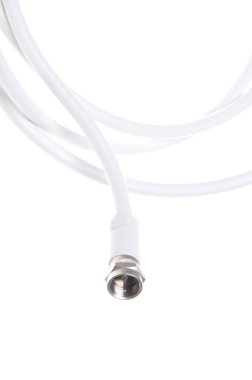 Koaksiyel kablo tv ile F bağlamak yakın çekim