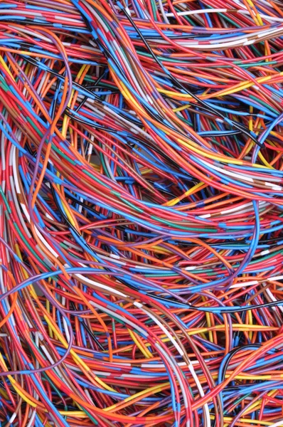 Conexiones de red informática — Foto de Stock