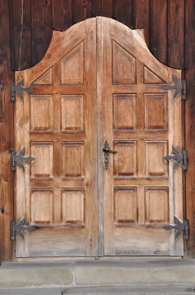 Puerta de madera — Foto de Stock