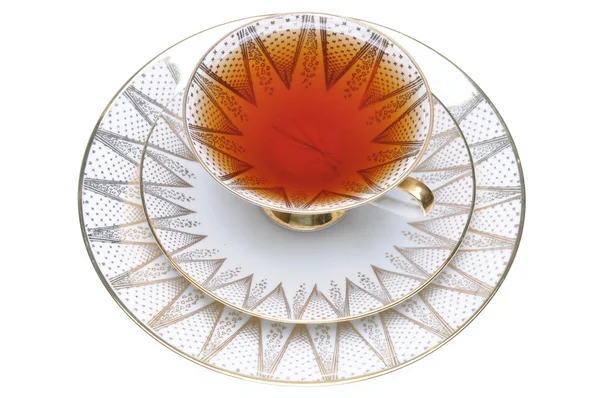 Taza de té de porcelana — Foto de Stock