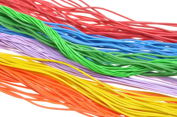 Colored wires — Stock Photo, Image