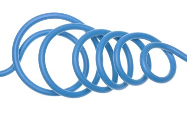 Mavi elektrik kablo elektrik Instalation kullanılan