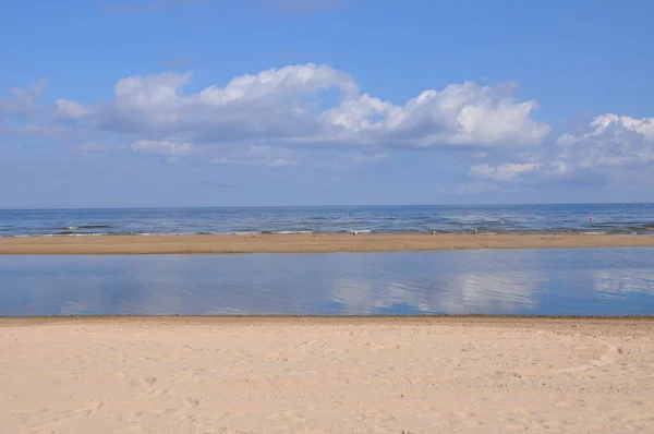 Spiaggia di sabbia — Foto Stock