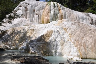 Bagno Vignoni Toskana eski termal hamam