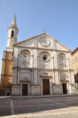 Pienza Duomo, Toskana İtalya