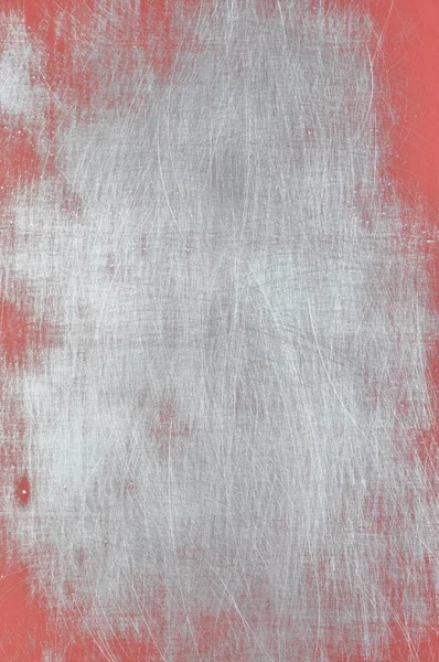 赤と灰色金属のテクスチャ背景 — ストック写真