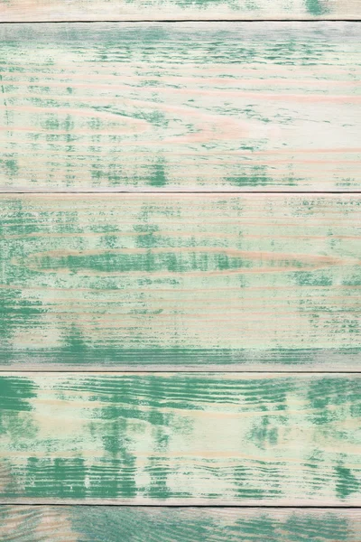 Old painted green wooden planks b — Stock Photo, Image