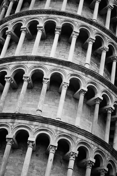 Famosa Torre Inclinada de Pisa — Fotografia de Stock