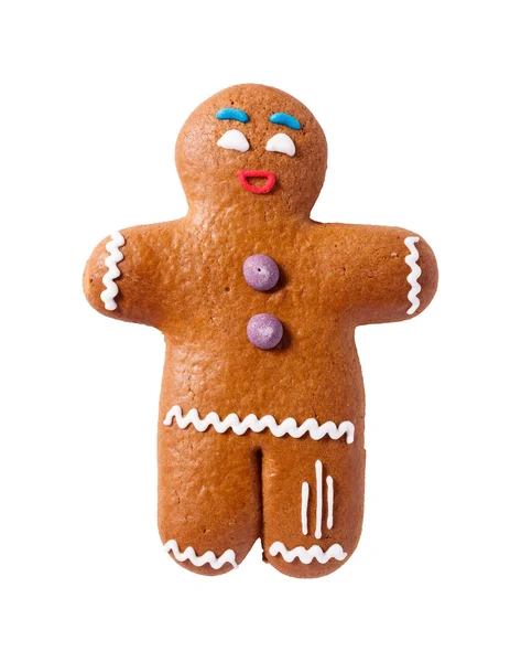 Gingerbread man cookie — Stockfoto