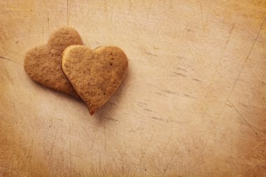 kalp şekilli kurabiye