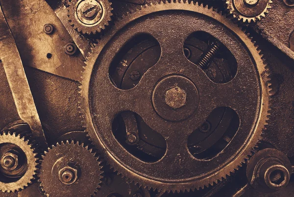 Gears from old mechanism — Stock Photo, Image