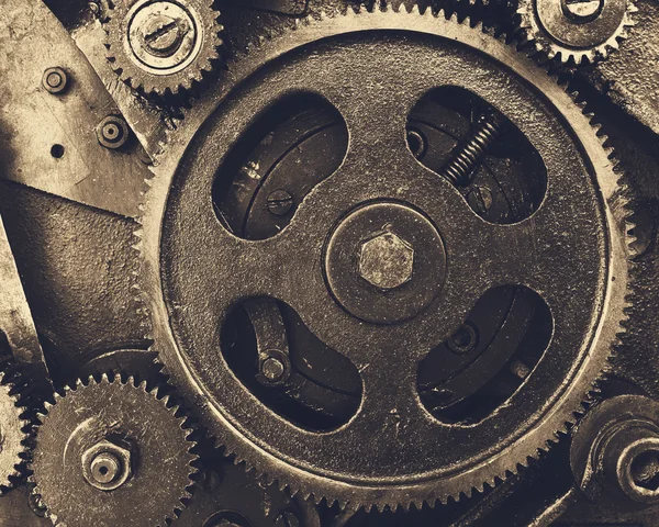 Gears from old mechanism — Stock Photo, Image