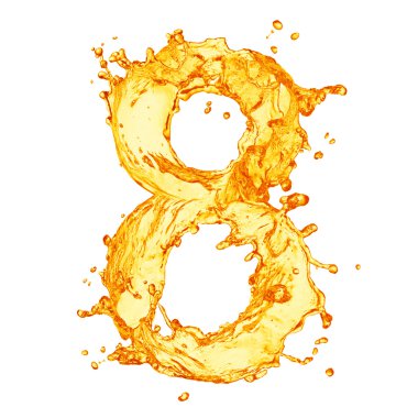 Turuncu sıvı sıçrama sayısı