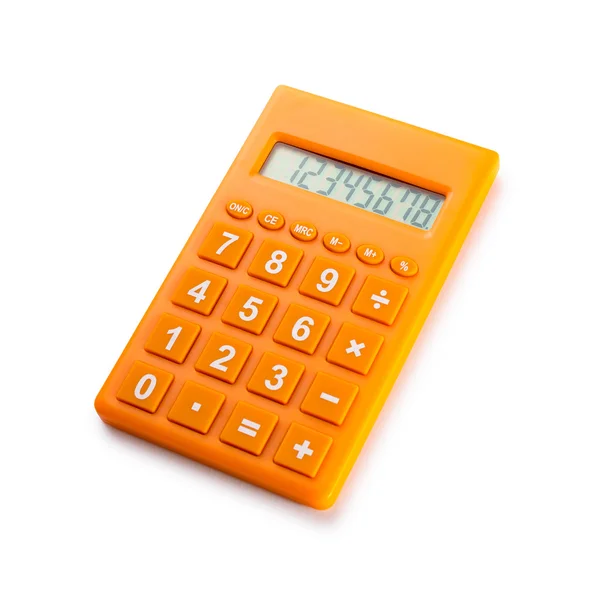 Объект цифровой калькулятор — стоковое фото