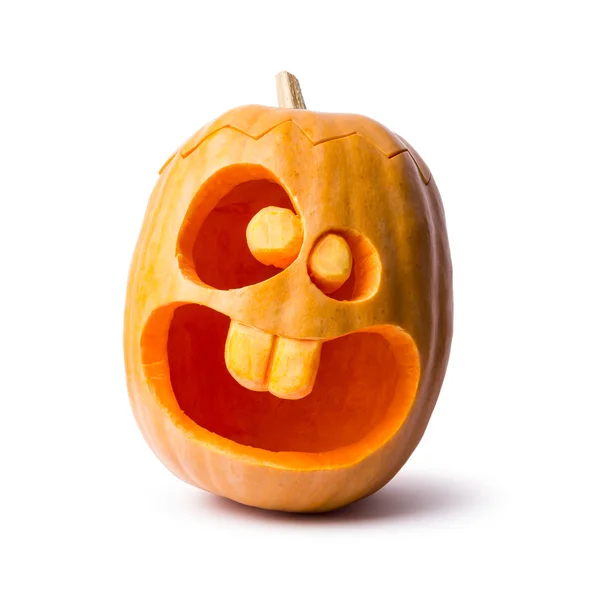 Calabaza malvada de Halloween — Foto de Stock