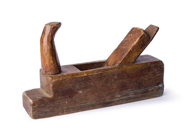 Old wooden jointer — Stok fotoğraf