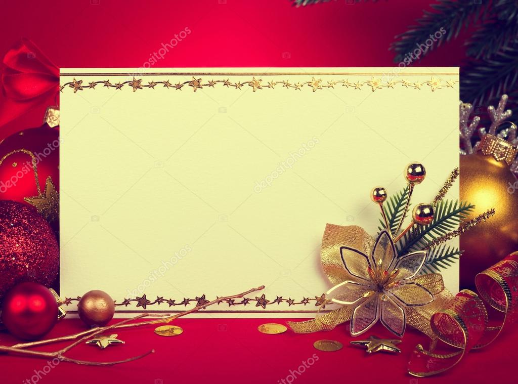 Foto de Design De Cartão De Natal e mais fotos de stock de Fita