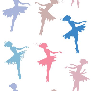 Balerin kusursuz desen