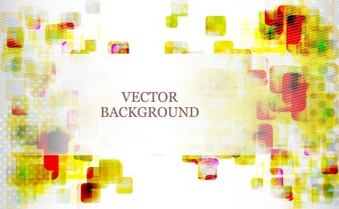 Soyut fütüristik arka plan kareler.