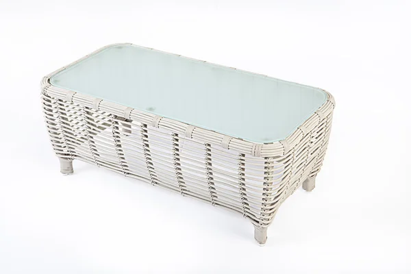 Wicker Table — Stock Photo, Image