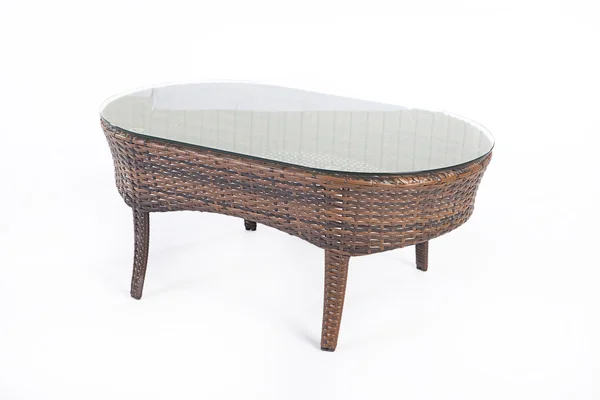 Wicker Table — Stock Photo, Image